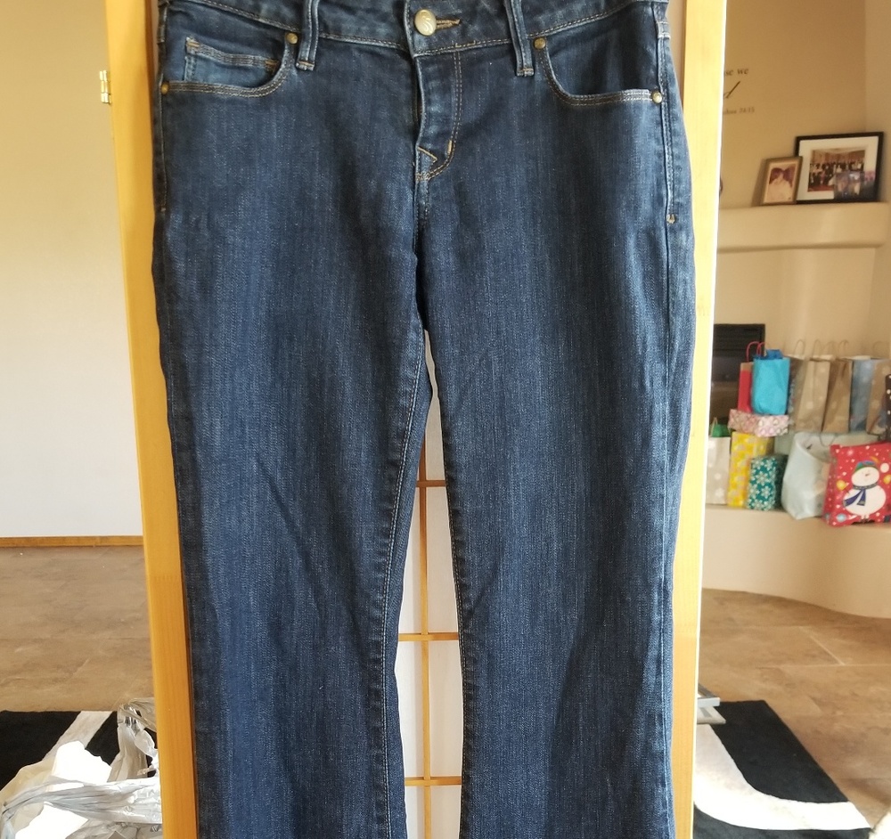 Raven Denim Blue Jeans, 25L, Flare